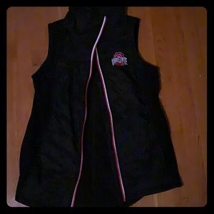 OSU puffer vest